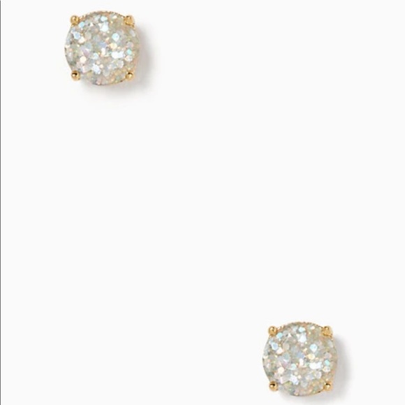 KATE SPADE NWT Glitter Gumdrop Stud Earrings - Picture 5 of 6